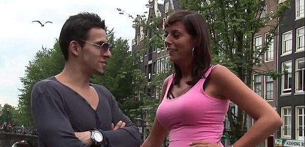  Busty dutch hookers get their tits jizzed on